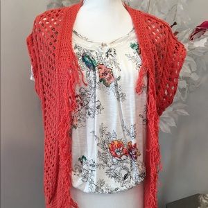 American Rag Sweater vest and shirt